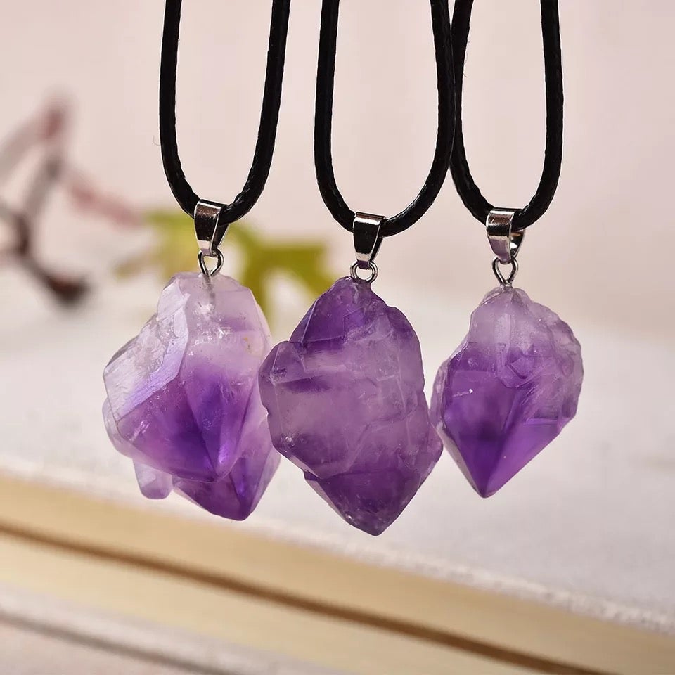 Amethyst necklace