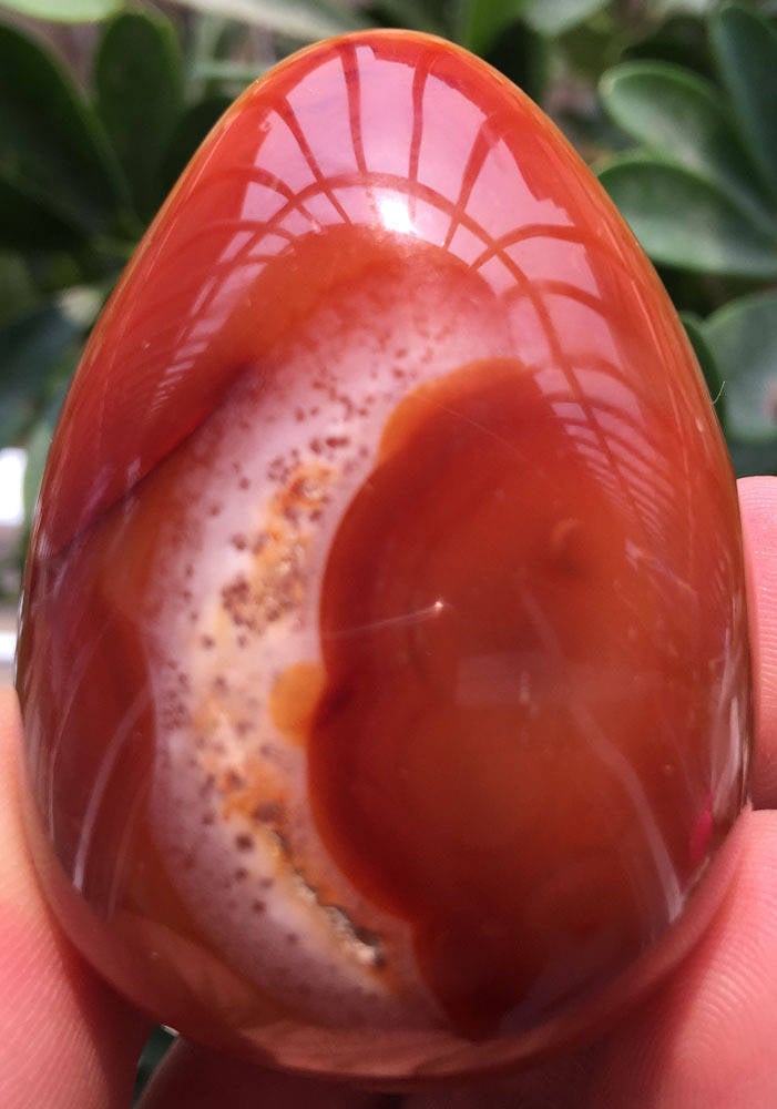 Red Jasper Egg  3 peice set