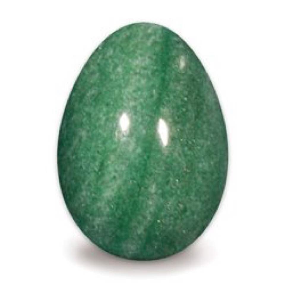 Green Adventurine Egg (Medium)